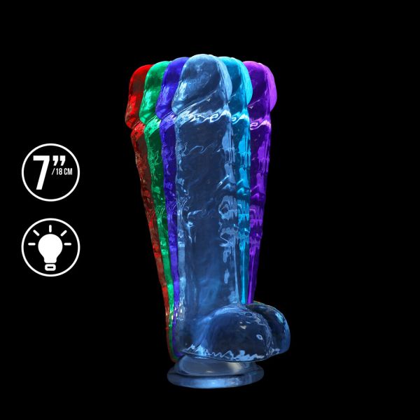 RealRock by Shots Dildo LED Realista con Ventosa