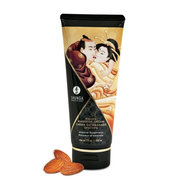 Crema de masaje besos Almond Sweetness, Shunga