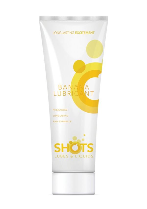Lubricante Shots Lubes & Liquids Plátano Aroma 100ml