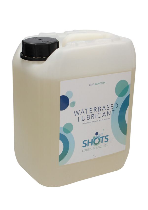 Lubricante Granel Shots Lubes & Liquids Base Agua 5L