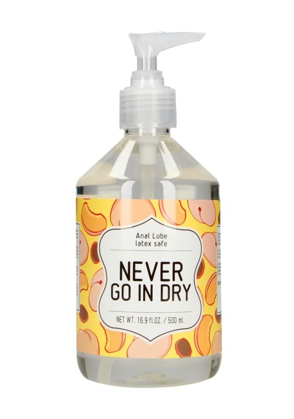 Lubricante Anal S-Line Never Go In Dry 500ml