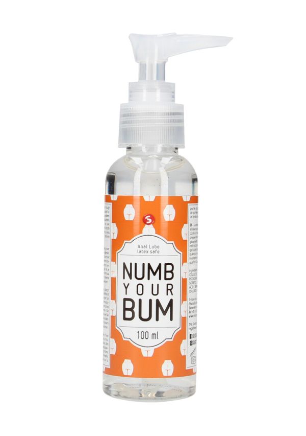 Lubricante Anal Adormecedor S-Line Numb Your Bum 100 ml