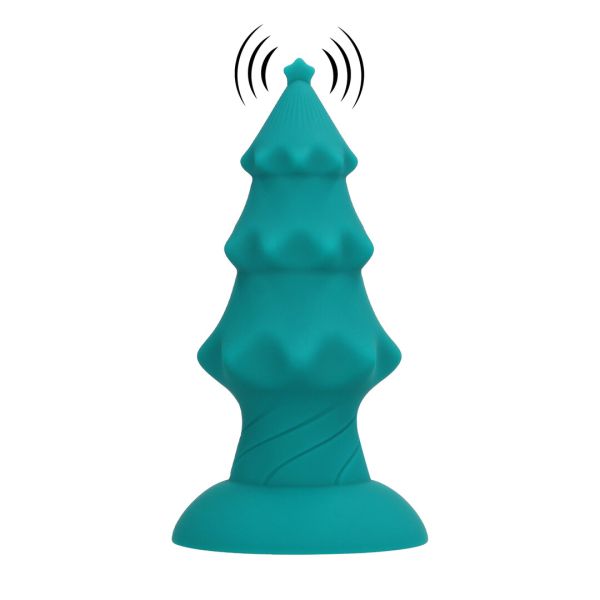 Plug anal árbol vibrante S-Line base ventosa
