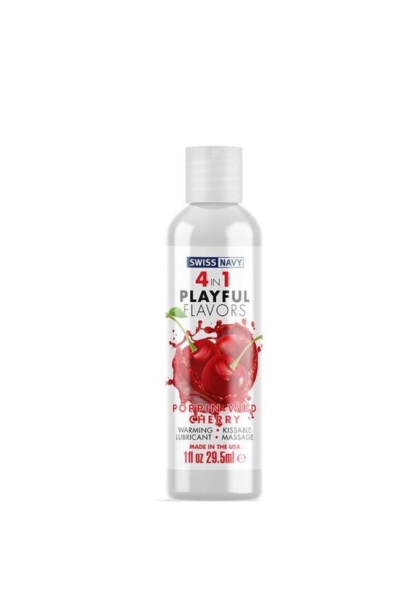 Swiss Navy 4-in-1 Sabores Lúdicos Cereza 29.5ml