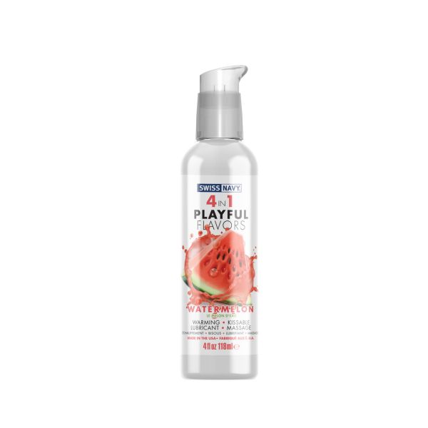 Lubricante Swiss Navy 4 en 1 Sandía 118 ml