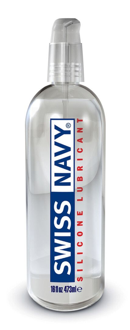 Swiss Navy Lubricante de silicona bomba 473ml