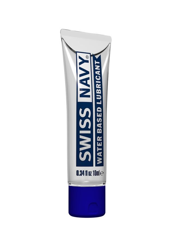 Lubricante Base Agua Premium Swiss Navy Compacto 10ml