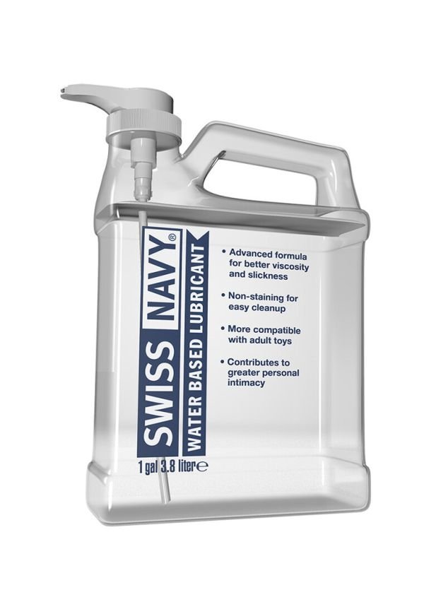 Swiss Navy Lubricante base agua granel 3,8 litros