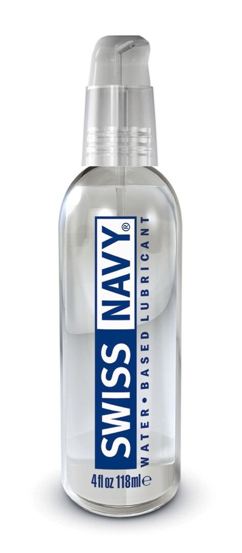 Lubricante Base Agua Premium Swiss Navy Botella 118ml