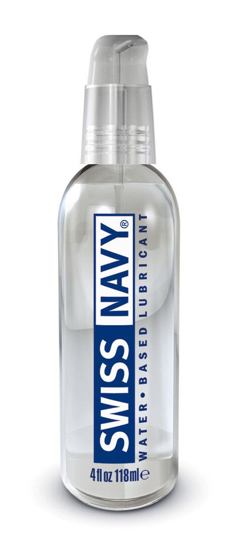 Lubricante Base Agua Premium Swiss Navy Botella 118ml