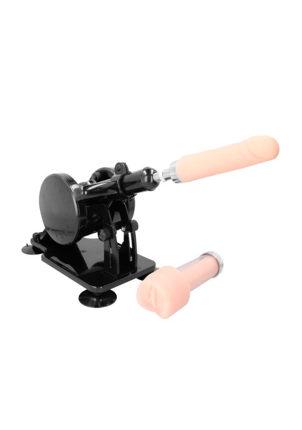 Sexmachine Máquina sexual compacta y ajustable con empuje