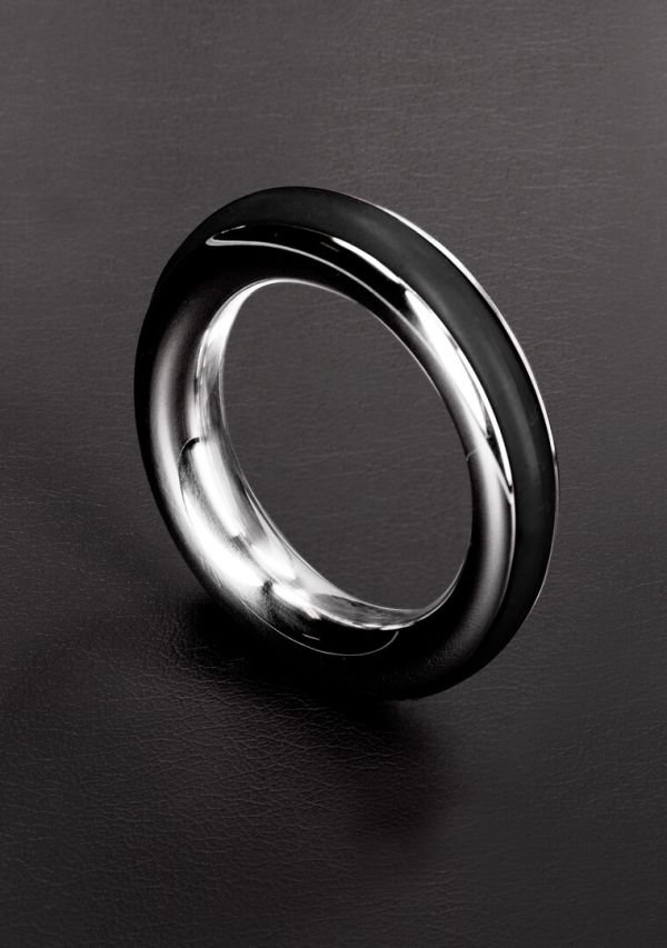 Cockring de acero Steel by Shots Cazzo Tensions, 50mm negro
