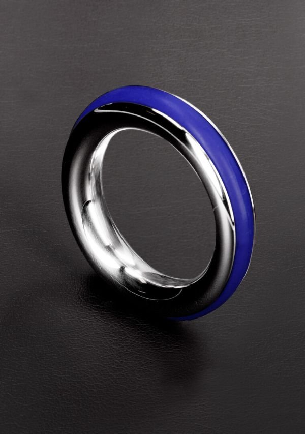 Steel by Shots Anillo Cazzo Tensions Goma Inlay