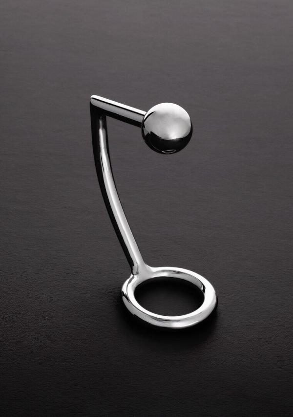 Steel by Shots Anillo Intruder Bola Anal Acoplada