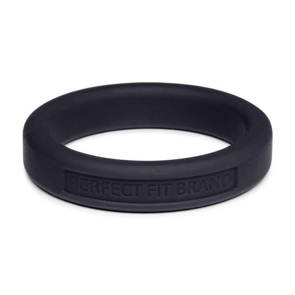 PerfectFitBrand Hefty Anillo negro espacioso 44mm