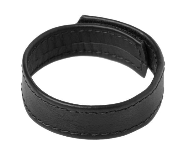 Cockring cuero XR Brands con velcro ajustable