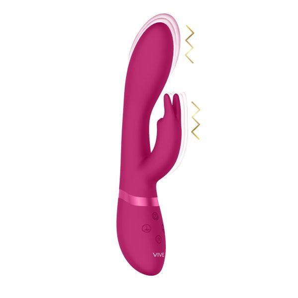 Vibrador conejo VIVE Zosia clásico para punto G, rosa