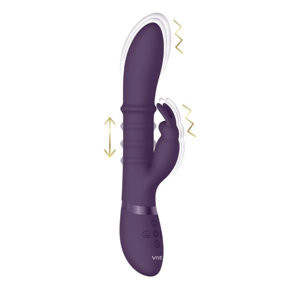 Vibrador punto G conejo anillo VIVE Halo