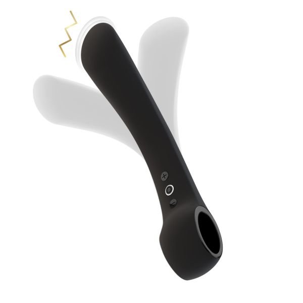 VIVE Ombra Vibrador Punta Flexible Estilo Negro