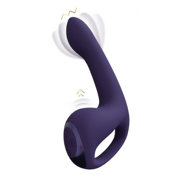 Vibrador Punto G Golpeador Triple Motor Riko Púrpura VIVE