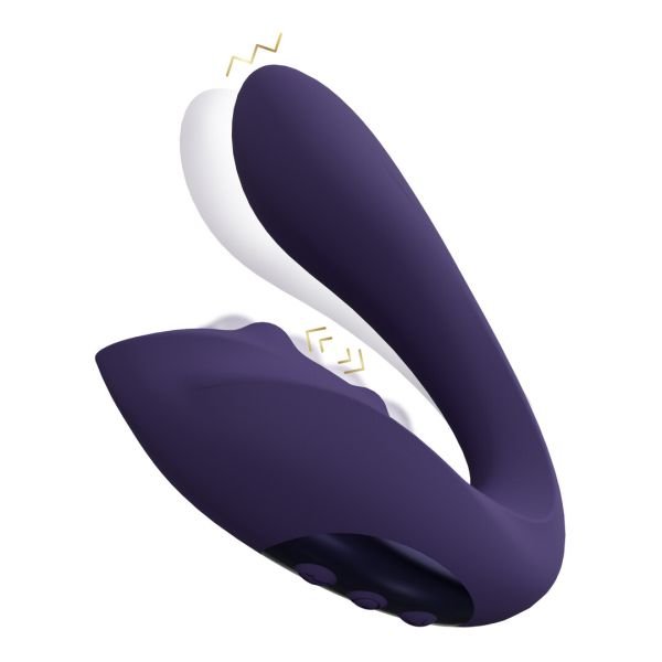 VIVE Yuki Vibrador Punto G Motor Dual Cuentas Móviles