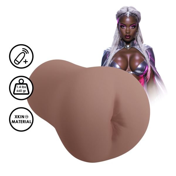 Fantasía anal Tempest marrón XKIN Superheroes