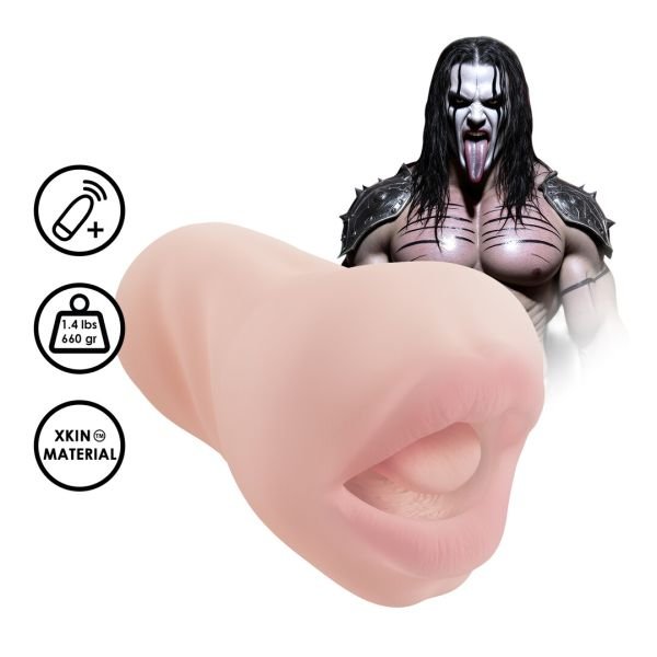 Masturbador Vibrante XKIN Superheroes Lobo Oscuro, 660g